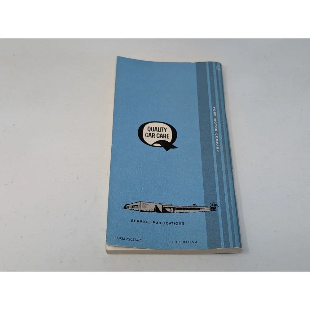 1967 Ford Trucks Service Specifications Manual Vintage Original OEM Bronco F-100